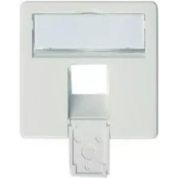 Telegärtner F00020A0123 Keystone Module Cat.6A θωρακισμένο RJ45 λευκό