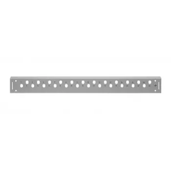 Telegärtner H02025A0543 Cat.6A θωρακισμένο RJ45 Keystone Jack, χωρίς εργαλεία, ασημί/μαύρο