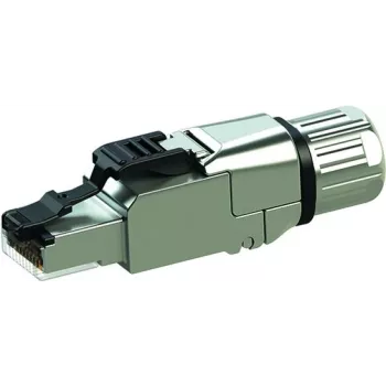 Telegärtner MFP8 IE Cat.6A Βύσμα RJ45, πεδίου, χωρίς εργαλεία, θωρακισμένο, AWG24-26/27, T568B, J00026A5003