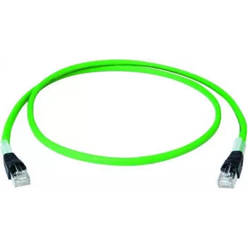 Telegärtner Cat6a S/FTP Καλώδιο Patch 2m πράσινο