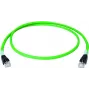 Telegärtner Cat6a S/FTP Καλώδιο Patch 2m πράσινο