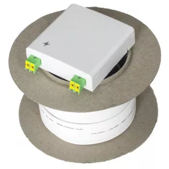 Telegärtner H02082A0016 Καλώδιο breakout οπτικών ινών 75 m LC-Duplex σε 4x LC-Duplex OM4 LSZH Heather Violet