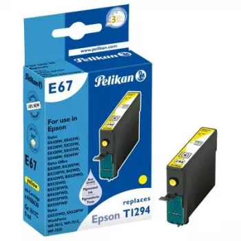 Pelikan Συμβατό δοχείο μελανιού για Epson T1294 κίτρινο (11,3 ml, 500 σελίδες) - 1021430680