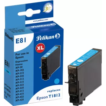 Pelikan Συμβατό δοχείο μελανιού για Epson T1812 κυανό 4,6 ml 180 σελίδες