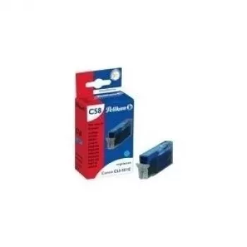 Pelikan Συμβατό δοχείο μελανιού για Canon CLI-551C XL κυανό υψηλή απόδοση 11ml