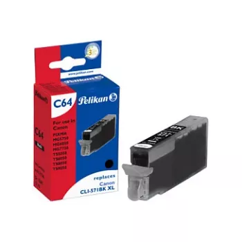 Pelikan Δοχείο μελανιού για Canon CLI-571BK XL μαύρο High Yield 11,5 ml