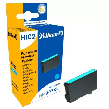 Pelikan συμβατό δοχείο μελανιού για HP 903XL (T6M03AE), κυανό