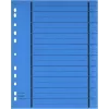 WEKRE 50 Trennblätter, A4, 190 g/m2, μπλε (951040850IF)