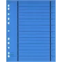 WEKRE 50 Trennblätter, A4, 190 g/m2, μπλε (951040850IF)
