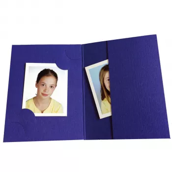 DAIBER 12102 1x100 Daiber Folders, μπλε για φωτογραφίες ταυτότητας, 3 μεγέθη
