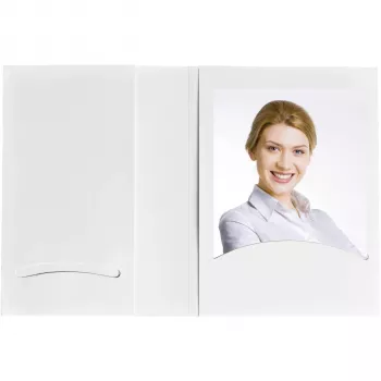 DAIBER 9154G Portrait-Fototaschen με αρχείο CD, 10x15 cm, λευκά, συσκευασία 100 τεμ.