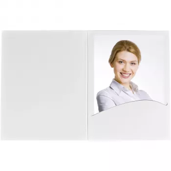Daiber Profi-Line Portrait Photo Folders 10x15 cm λευκά ματ (συσκευασία 100 τεμ.)