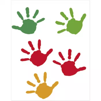 DAIBER Hands 13x18 Portrait-Fotoalben για παιδιά - συσκευασία 25 τεμ.