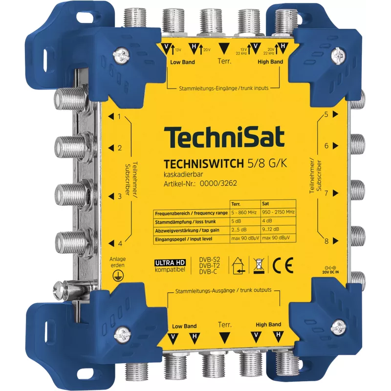 TechniSat TECHNISWITCH 5/8 G/K Πολυδιακόπτης