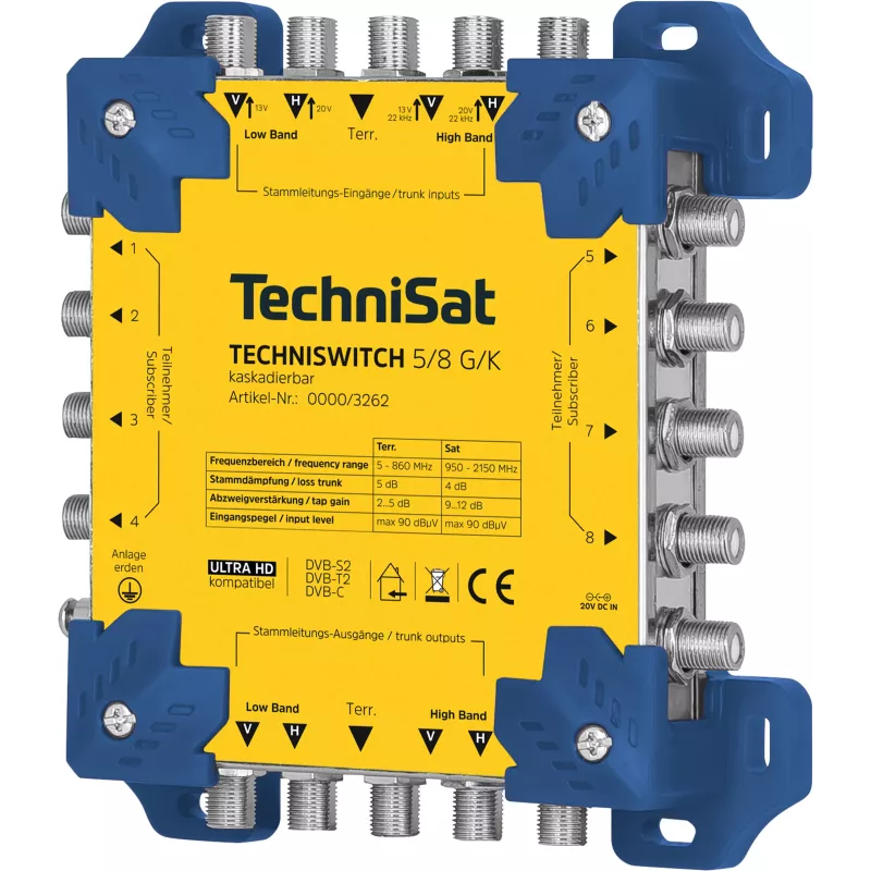 TechniSat TECHNISWITCH 5/8 G/K Πολυδιακόπτης