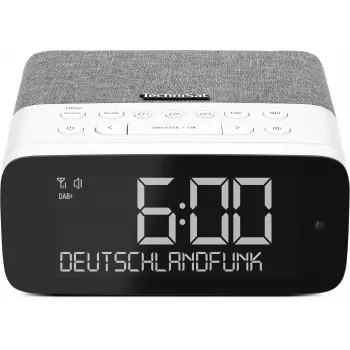 TechniSat DigitRadio 52 ASA DAB+/UKW ραδιόφωνο Bluetooth γκρι/λευκό