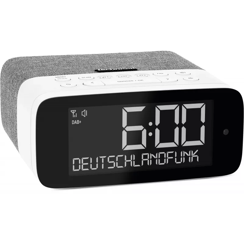 TechniSat DigitRadio 52 ASA DAB+/UKW ραδιόφωνο Bluetooth γκρι/λευκό