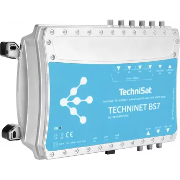 TechniSat TechniNet BS7 Ψηφιακός Συμπαγής Σταθμός Κεφαλής 16 Θέσεων DVB-S(2) / DVB-C (0000/5995)