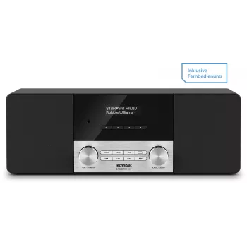 TechniSat CABLESTAR 400 DAB+ ραδιόφωνο με Bluetooth, 2 x 10 W, μαύρο