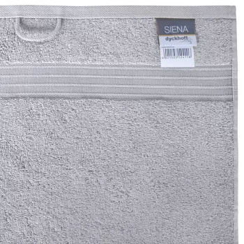 Dyckhoff Siena Πετσέτα μπάνιου ασημί 70 x 140 cm