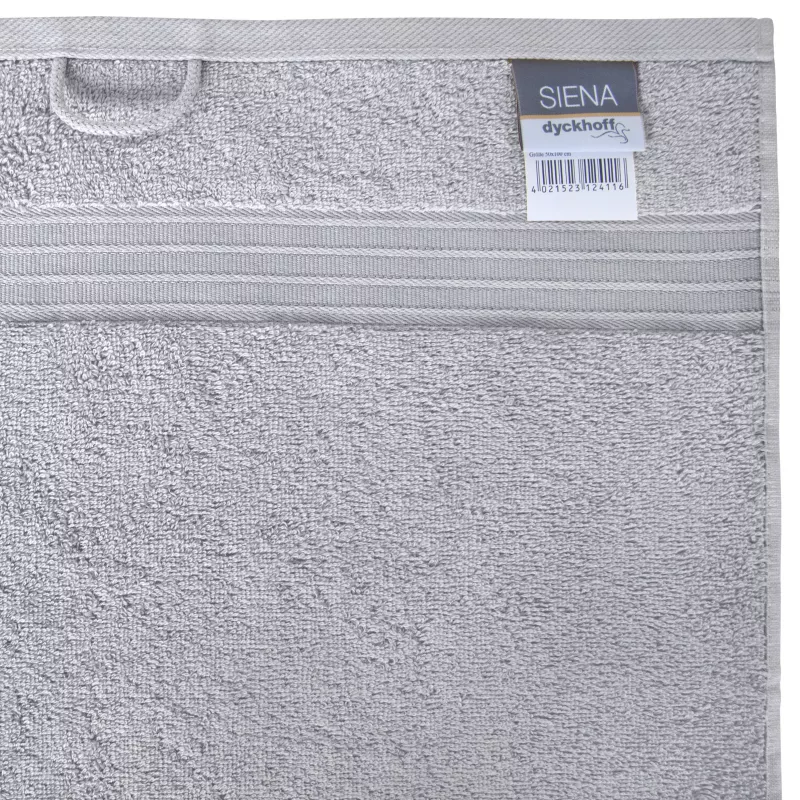 Dyckhoff Siena Πετσέτα μπάνιου ασημί 70 x 140 cm