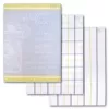 Dyckhoff Mojito Cocktail Checkered σετ πετσέτες κουζίνας 3 τεμαχίων 50x70 cm