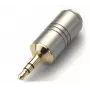 Kindermann βύσμα ήχου - βύσμα mini jack 3,5mm αρσενικό