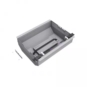 Kindermann χωνευτό προστατευτικό κάλυμμα για CablePort Standard Box - ασημί ανοδιωμένο αλουμίνιο