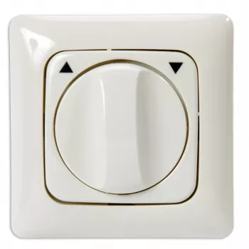 Kindermann Περιστροφικός διακόπτης πίεσης LW/DL - Alpine White