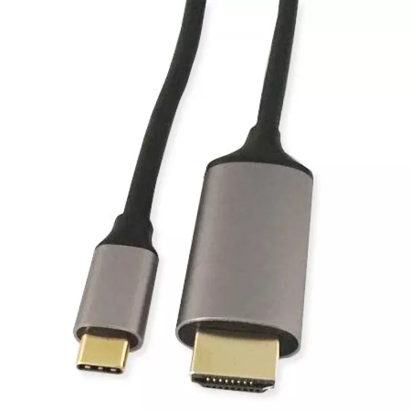 KINDERMANN Καλώδιο προσαρμογέα USB-C σε HDMI, 5 m, Μαύρο (WLZ-4423 L=5m)