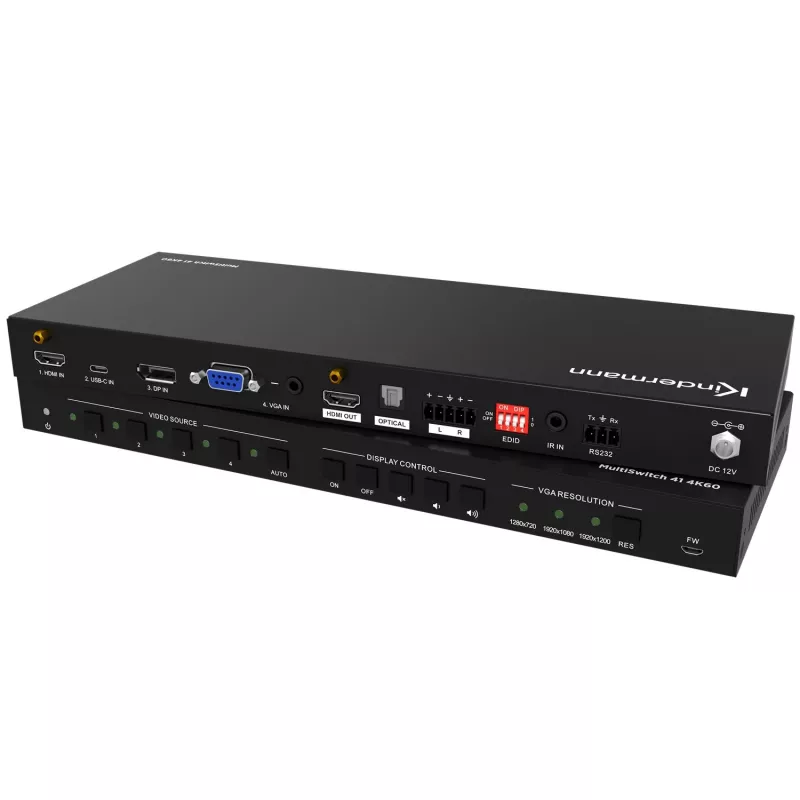 Kindermann MultiSwitch 41 Διακόπτης HDMI 4K60 4x1