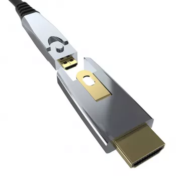 Kindermann Προσαρμογέας HDMI - 19 pin micro HDMI