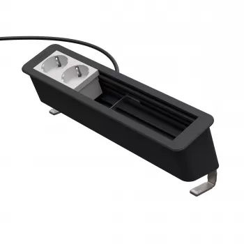Kindermann CP Office Desk 6 θέσεων 2 x Πάνελ σύνδεσης τραπεζιού ρεύματος