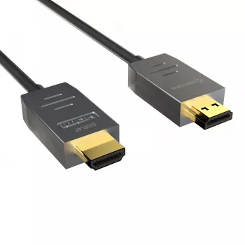 Kindermann Καλώδιο HDMI 2.0 AOC 10m Βύσμα αρσενικό/Βύσμα αρσενικό KIN 5809006210
