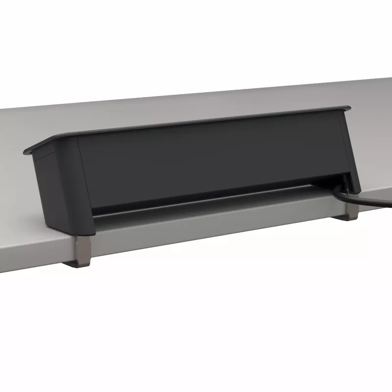 Kindermann CP Office Desk 6πλό Πολύπριζο 5x Schuko 1x USB-C PD 60W με Σφιγκτήρα