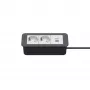 Kindermann CP Office Frame 3πλό 2x Υποδοχή Schuko 1x Φορτιστής USB (7551000122)
