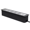 Kindermann CP Office Frame 6πλό 5x Πρίζα Ρεύματος 1x Φορτιστής USB-A Μαύρο (7551000325)