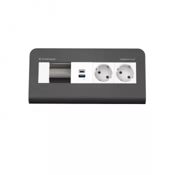 Kindermann CP desk² 80 4πλό 2x Ρεύμα USB (7430001372)