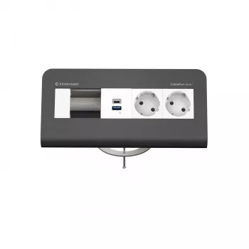 Kindermann CP desk² 80 4πλό 2x Ρεύμα USB (7430001372)