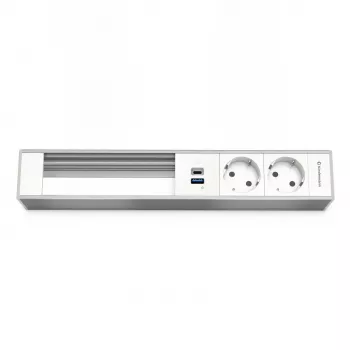 Kindermann Φορέας Μονάδων 6πλός με 2x Ρεύμα και USB (7449001332)