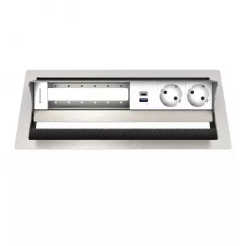 Kindermann CablePort Standard² VA 6πλό 2x Ρεύμα 1x USB