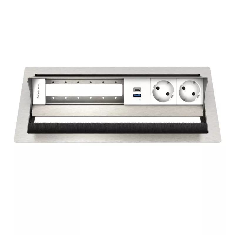 Kindermann CablePort Standard² VA 6πλό 2x Ρεύμα 1x USB