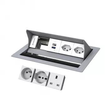 Kindermann CP Standard² 4πλό 2x Schuko/USB INT 7492IN1172