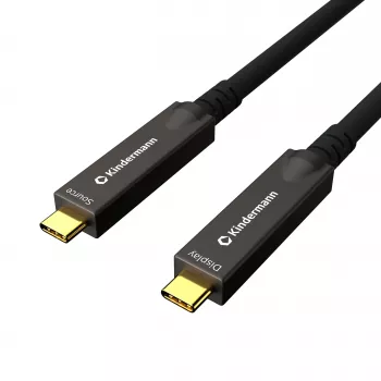 Kindermann USB-C AOC Full Feature Καλώδιο 5m αρσενικό-αρσενικό (5773001005)
