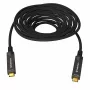 Kindermann USB-C AOC Full Feature Καλώδιο 8m αρσενικό/αρσενικό (5773001008)
