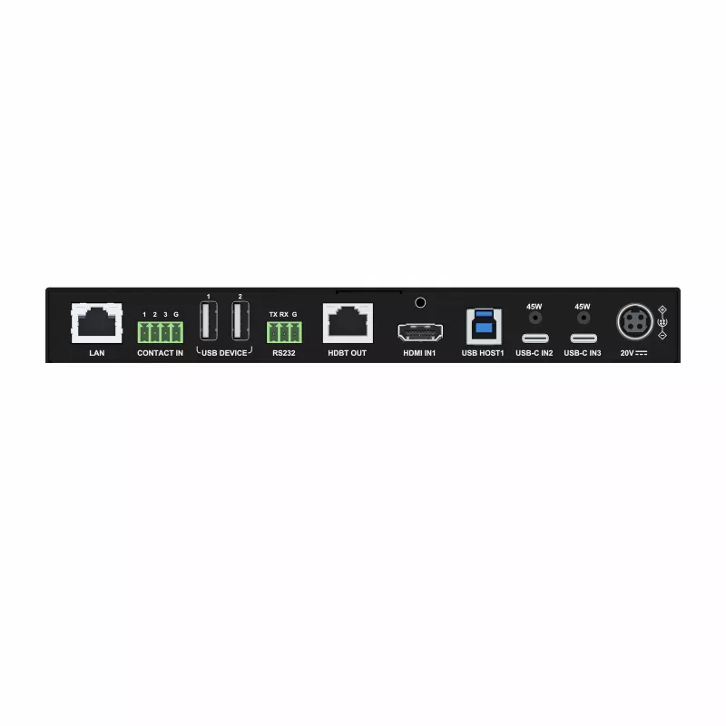 Kindermann MultiSwitch 31 HDBT 2.0 Πομπός / Presentation Switch - 3x1 USB-C & HDMI over HDBaseT - Telnet - RS-232 - 4K UHD