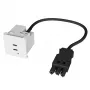 Kindermann Dual Port USB-C Φορτιστής 65W PD