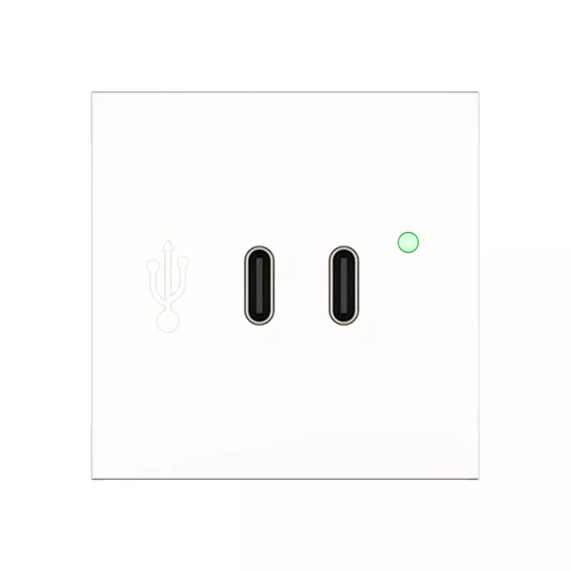 Kindermann Dual Port USB-C Φορτιστής 65W PD