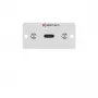 Kindermann Konnect Alu 50 USB-C USB 4 Συμβατός Σταθμός σύνδεσης