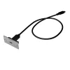Kindermann Konnect Alu 50 USB-C USB 4 Συμβατός Σταθμός σύνδεσης